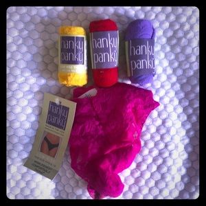 4 new low-rise thongs from Hanky Panky